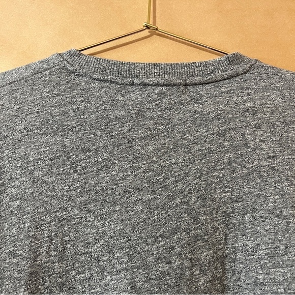 Marine Layer | Men’s Double Knit Henley Long Sleeve Pullover Shirt Grey Size M/L - Picture 10 of 12